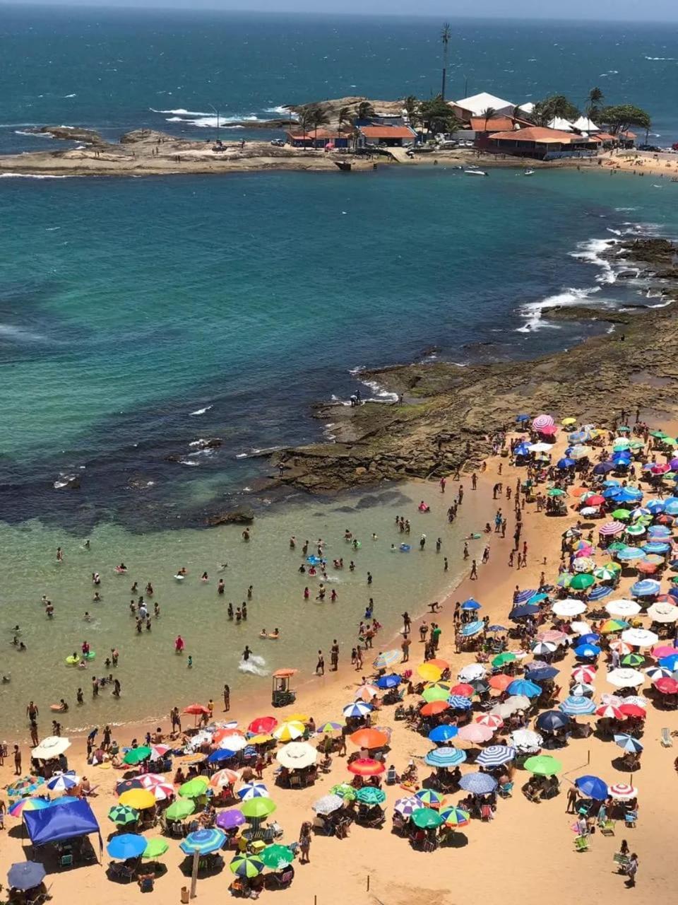 Linda Cobertura Vista P/ Mar -Praia Das Virtudes غواراباري المظهر الخارجي الصورة